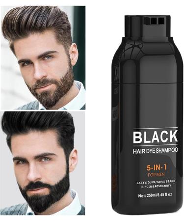  Mlllokfki Natural Color Shampoo Dye Covers Gray Hair Plant-Based Shampoo Easy to Apply for Men and Women - Buy Online on GoSupps.com