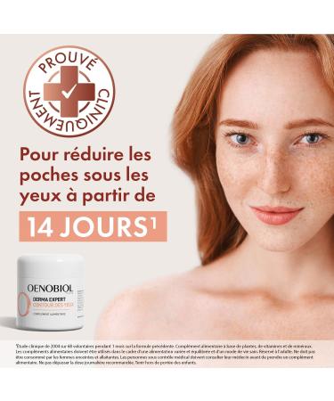 Oenobiol Derma Expert - Eye Contour - New Reinforced Formula - Effective in 14 Days - Food Supplement - 60 Tablets - Buy Online on GoSupps.com