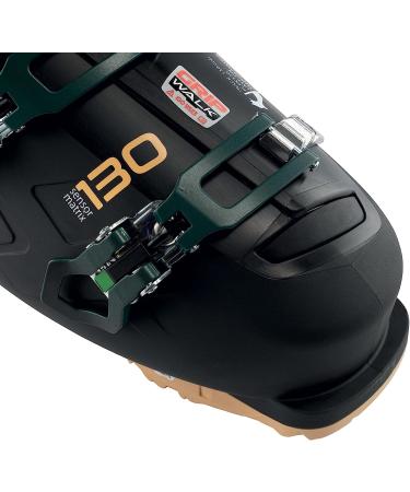 Rossignol Track 130 GW Men's Ski Boots Black Green 9.5 (27.5) - Performance and Style on the Slopes - Buy Online on GoSupps.com
