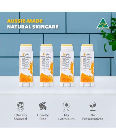 Beekeeper s Favorite Lip Balms 4 Pack | All Natural Beeswax & Manuka Honey Lip Care | Vitamin E Flavored Lip Balm for Dry Chapped Lips - Buy Online on GoSupps.com