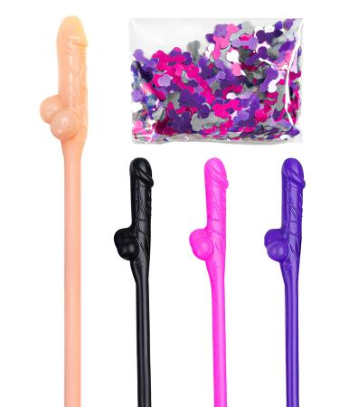 15pcs Straw 1 Big Bachelorette Party Pennis Straws Funny Drinking Straws Hen Straws Party Favors Crazy Party Straws Hen Straws Naughty Bachelorette Pennis Party Decorations Straws