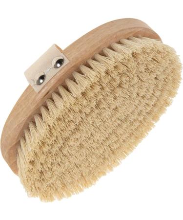 SIDCO Wooden Body Massage Brush Natural Bristles Hand Care Brush for Ultimate Relaxation | International Shipping Available - Buy Online on GoSupps.com