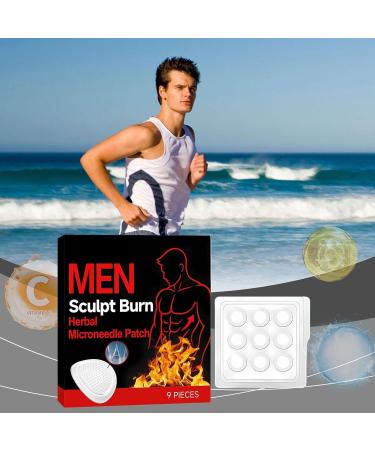 Fat Burning Patches 9Piece Set Microneedle Technology Natural Formula Targeted Slimming Quick Absorption Effective Use for Belly Body Shaping Wellness Fitness Travel - Buy Online on GoSupps.com
