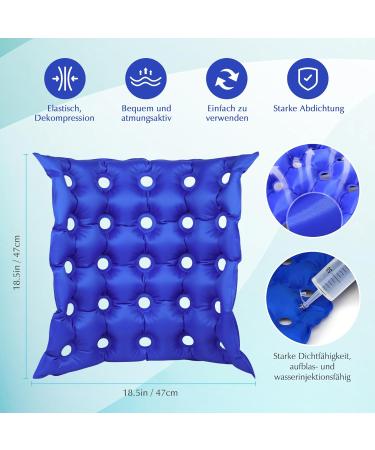 Tuuthwt U-Shaped Cushion - Patient Turn Device for Bedbound Care | Anti-Decubitus Flannel & PU Leather Support for Paralyzed Seniors - Buy Online on GoSupps.com