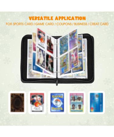 Card Binder 4 Pocket Trading Card Holder for TCG & Sports Cards - Yellow Collector Album (400 Cards) - Buy Online on GoSupps.com