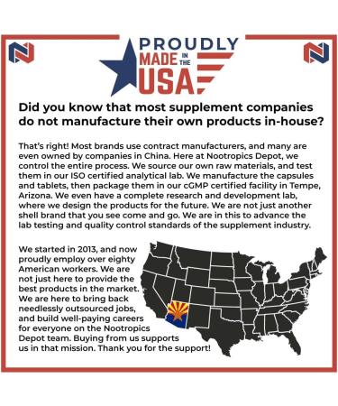 Nootropics Depot Palmitoylethanolamide Capsules 400mg | 30 Count | Supports Healthy Inflammatory Response | International Shipping Available - Buy Online on GoSupps.com