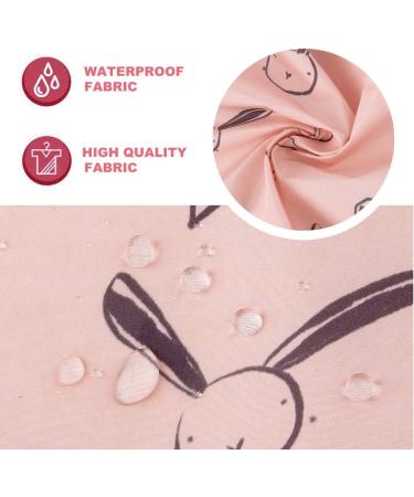 Discoball Long Sleeve Waterproof Baby Bib with Silicone Pocket - Pink | Infant Toddler Dribble Bib Apron 6 Months to 3 Years - Buy Online on GoSupps.com