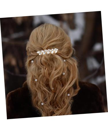 DOITOOL hair accessories Diamond hair bride girl Crystal wedding decor comb hairpin hair comb for Fashion hair combs for women accessories fine hair headgear - Buy Online on GoSupps.com