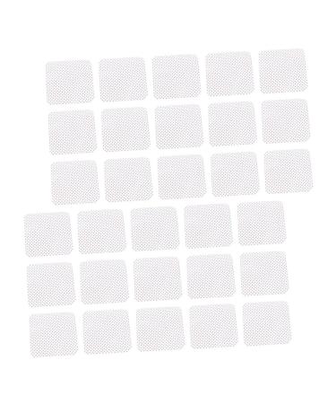 540pcs Nail Pads Glue for Eyelashes Glue for Nail Charms Nail Extension Glue Wipes Nail Removal Lash Adhesive Wipes Nails Gel Non-woven Fabric White Manicure Cleaning Wipe