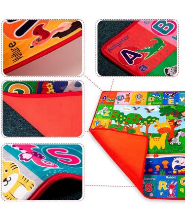 teytoy Baby Cotton Play Mat  Playmat Baby Crawling Mat for Floor Baby Mat Large Super Soft Extra Thick (0.6cm)  Plush Surface Foldable Non-Slip Non-Toxic - Buy Online on GoSupps.com