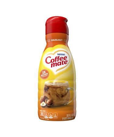 Coffee-Mate Liquid Coffee Creamer Hazelnut Quart 946g