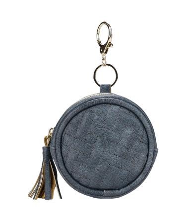 BAOK Pacifier Case with Clip | Pacifier Case for Diaper Bag - Measures 3.9 inches in diameter and holds 2 pacifiers