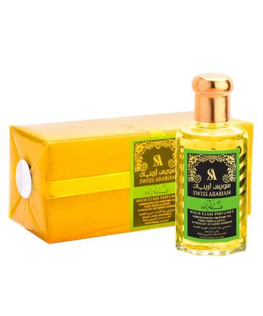 Sandalia Green by SWISS ARABIAN - Woody Scent Notes - Long Lasting and Addictive Unisex Fragrance - A Seductive Signature Aroma - 3.2 oz Perfume Oil - Buy Online on GoSupps.com