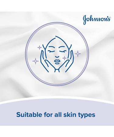 Johnson's Make Up Be Gone Pampering Wipes Moonflower 25 Count - Pack of 1 - Buy Online on GoSupps.com