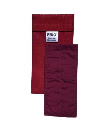 FRIO DUO Insulin Cooler Wallet - Keep Medication Cool for 45+ Hours Insulin Bag - Perfect for Travel and Everyday Use Red/Dark Red