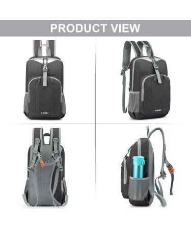 G4Free Mini 10L Hiking Daypack - Small Backpack for Cycling, School, Outdoor - Dark Gray - Buy Online on GoSupps.com