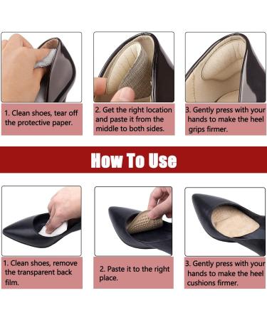 Mollerrh Heel Grips and Metatarsal Pads Set - 4 Pairs for Pain Relief and Blister Prevention in High Heels - Buy Online on GoSupps.com