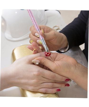 Ipetboom Nail Dotting Pen 1 Set Nail Art Pen Nail Polish Manicure Stainless Steel Nail Dotting Tool - Buy Online on GoSupps.com