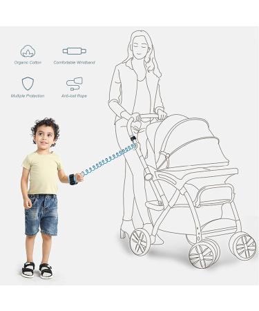 2.5M Anti Lost Wrist Link Belt Toddler Safety Leash - Pink - Buy Online on GoSupps.com