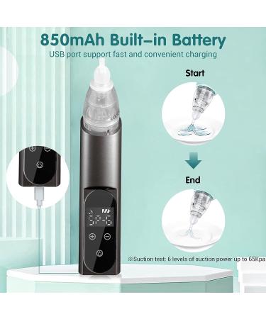 Electric Ear Wax Vacuum Removal Tool | Strong Suction 6 Gear | USB Rechargeable | Earwax Removal Kit for Adults & Kids - Buy Online on GoSupps.com