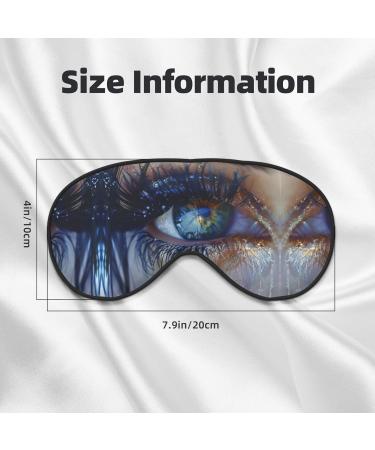 SSIMOO Eyelash Soft Sleep Eye Mask | Breathable Eye Patch for Women | Perfect Travel Accessory | Relaxation & Comfort Black - Buy Online on GoSupps.com