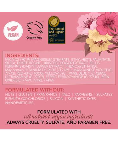 Rachel Couture Vegan Makeup Palette - 30 Natural Colors with Botanicals | Cruelty-Free & Vegan Cosmetics - Buy Online on GoSupps.com