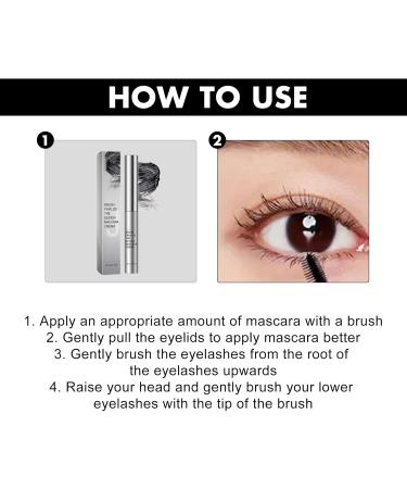 Washable Metal Rod Mascara - Waterproof Tubing Mascara Volume and Length Iron Wand Mascara Long Lasting Smudge-Proof Non Clumping Lengthening Fiber Lash Mascara Makeup for Women (Brown One Size) Brown 7 ml (Pack of 1) - Buy Online on GoSupps.com