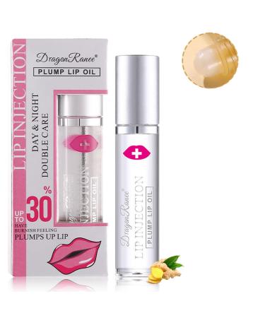 Lip Plumper Plumping Lip Gloss Lip Plumping Serum for Moisturize Dry Chapped Peeling Lips Reduce Wrinkle Fine Line Increased Elasticity Lip Enhancer Lip Filler Plumper for Bigger Lips