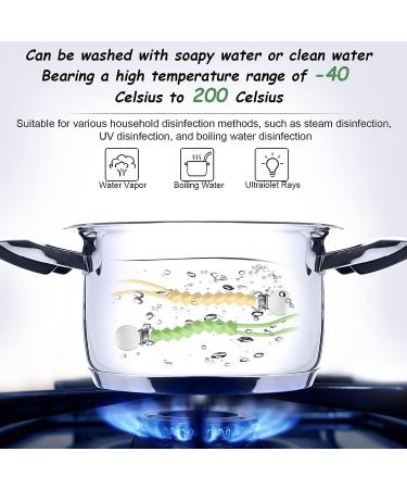 Nuanchu 8-Piece Braid Pacifier Clip Set for Baby Girl Boy - Bright Colors - Buy Online on GoSupps.com