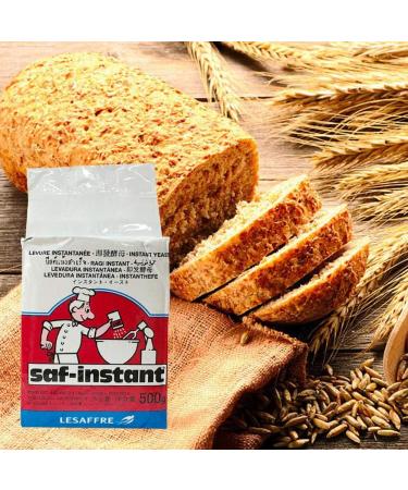 wapern 500 g Active Dried Bread Yeast Baker's Yeast Kitchen Baking Supplies for Bread Making - Buy Online on GoSupps.com