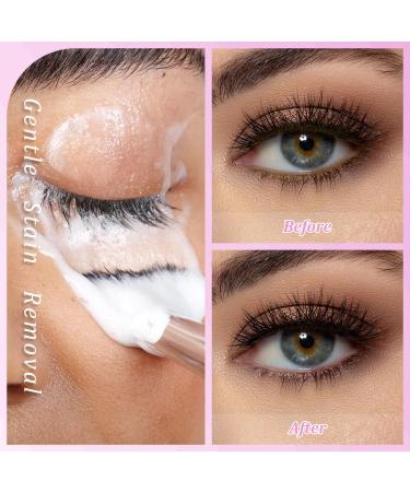 Lash Shampoo Clean Mousse for Eyelash Extensions | 60ML Eyelash Cleanser & Wash | Professional Foam Cleanser - Rose Flavor - Buy Online on GoSupps.com