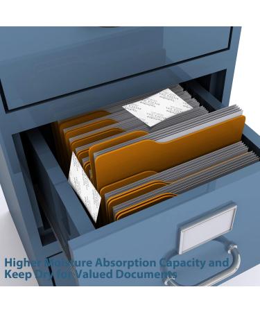 VACFREKEP Silica Gel Sachets - 20g 75 Pieces Moisture Absorber & Drying Remedy - Ideal for Storage & Protection - Buy Online on GoSupps.com