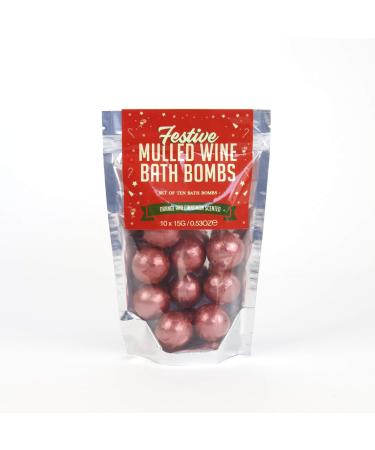Gift Republic Festive Mulled Wine Bath Bombs  Multicolour