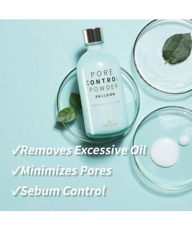 The Skin House Pore Control Powder Emulsion 130ml | Moisturizer for Combination Skin | Pore & Sebum Control | International Shipping Available - Buy Online on GoSupps.com