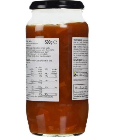 Morrisons Sweet and Sour Sauce 500g - Buy Online on GoSupps.com