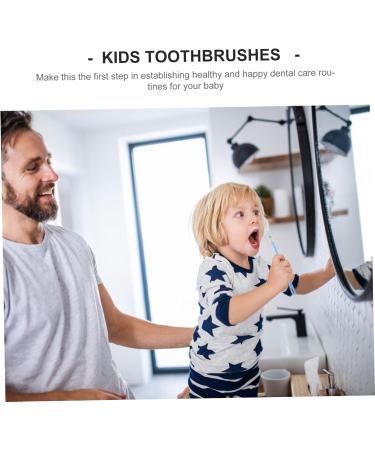 Buy Healvian 12 Pcs Baby Toothbrush Set | Soft Nylon Brushes for Toddlers | Ideal Dental Products for Kids - Buy Online on GoSupps.com