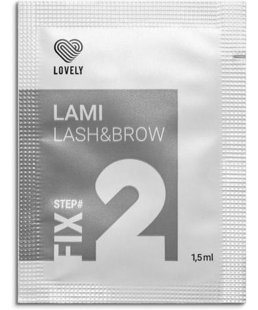  LOVELY LOVELY Lash & Brow Lifting No.2 Fix Eyelash & Brow Fixing Solution Instant Lamination Instant Fix & Shape Eyelash Lift Eyelash Ripple - Buy Online on GoSupps.com