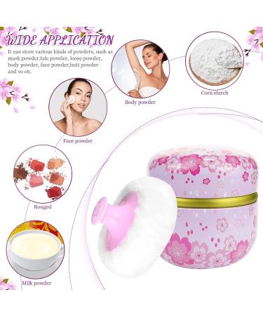 GZkedu 2 Pack Baby Powder Compact | Travel-Friendly Powder Case with Puff for Baby & Mom - Buy Online on GoSupps.com