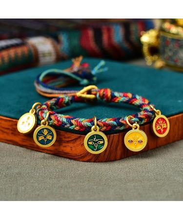 Oralgo's Hand-Woven Colorful Bracelet | Stylish & Symbolic Fashion Accessory for Everyday Use - Buy Online on GoSupps.com