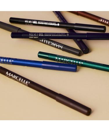 Marcelle Velvet Gel Waterproof Eyeliner - Twilight Purple 0.04 oz | Hypoallergenic & Fragrance-Free - Buy Online on GoSupps.com