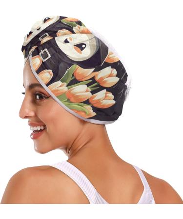 Ghost Flower Hair Towel 2 Pack | Super Absorbent Quick Dry Hair Turbans for Women & Girls - Buy Online on GoSupps.com