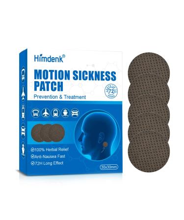 Motion Sickness Patches, Anti Nausea Sea Sickness Patch, Relieve Vomiting, Nausea, Dizziness Resulted from Travel of Cars, Ships, Airplanes, Fast Acting and No Side Effects (20 pcs)