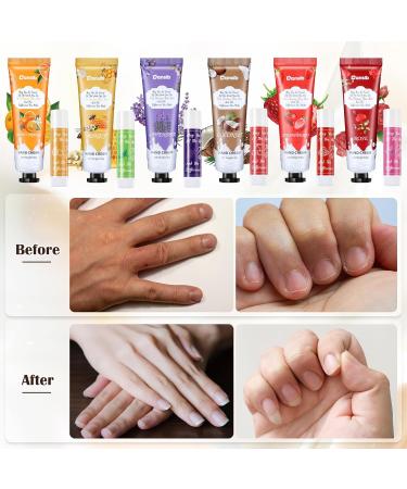 Thank You Hand Cream & Lip Balm Gift Set - Travel Size Lotion & Balm for Women | Bulk Holiday Appreciation Gifts with Organza Bags - Buy Online on GoSupps.com