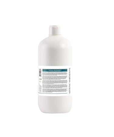 Buy Mystic Moments Canola (Rapeseed) Oil 1000ml - 100% Pure Base Oil for Cooking & Skin Care - Buy Online on GoSupps.com