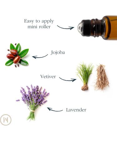 HMA | Sleep Roll Lavender Vetiver Essential Oil Blend 0.3 fl oz - Buy Online on GoSupps.com