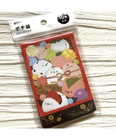 Pochi Bag Washimaenaga Washima 10 Pieces Japanese Sweets