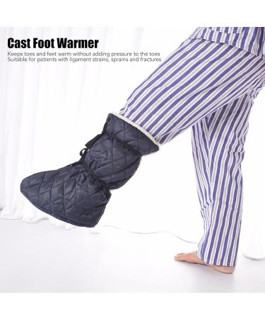 Cast Sock: Comfortable & Thickened Toe Cover with Lace Up Design for Office - Keep Warm | [Brand Name] - Buy Online on GoSupps.com