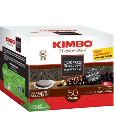 Italian Gourmet E.R. KIMBO Espresso Napoletano Box of 100 doses ESE44 7 g + Gourmet Pulp Italian Gourmet Pulp 400 g