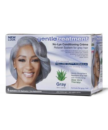 Gentle Treatment Relaxer for Grey No-lye Kit, 1count 1 Count (Pack of 1)