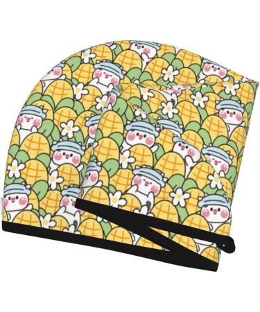 Cute Cow Microfiber Hair Towel Wrap for Women | Soft Super Absorbent Coral Velvet Quick Dry Cap for Long Curly & Thick Hair - Buy Online on GoSupps.com